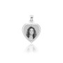 Medaglia foto incisa cuore bombato in argento 925 130,00 € Fotomedaglie incise