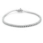 Zoppi Jewels:Tennis unisex in argento e pietre bianche
