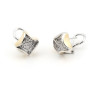 Orecchini a toppe in oro e diamanti 920,00 € Orecchini oro diamanti