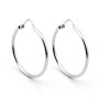 Orecchini a cerchio 32mm in oro bianco 18kt 396,00 € Orecchini Donna