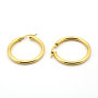 Zoppi Jewels|Orecchini a cerchio 30mm in oro giallo 18kt