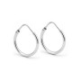 Orecchini a cerchio 17mm in oro bianco 190,00 € Orecchini Kids