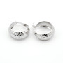 Zoppi Jewels|Orecchini a cerchio 21mm in argento 925