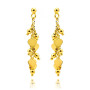 Zoppi Jewels:Orecchini a grappolo con cuori in argento dorato:18,00 €