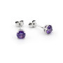Zoppi Jewels|Orecchini in argento con ametista 5mm