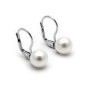 Zoppi Jewels:Orecchini monachella in argento con perla 8mm