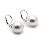 Zoppi Jewels|Orecchini monachella in argento con perla 16mm