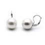 Zoppi Jewels|Orecchini monachella in argento con perla 16mm