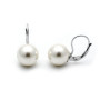 Zoppi Jewels|Orecchini monachella in argento con perla 12mm