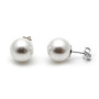 Zoppi Jewels|Orecchini in argento con perla 12mm