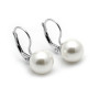 Zoppi Jewels:Orecchini monachella in argento con perla 10mm