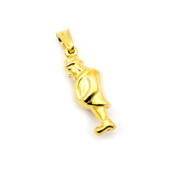 Gobbo portafortuna in argento dorato 8,00 € Ciondoli