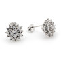 Orecchini a raggiera in argento con zirconi 35,00 € Orecchini Donna