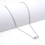 Zoppi Jewels|Collana in acciaio con perla