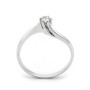Anello solitario in argento con zircone naturale Ct. 0,10 40,00 € Anelli Donna