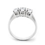 Anello trilogy argento con zirconi naturali Ct. 0,75 60,00 € Anelli Donna