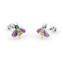 Orecchini bimba con ape in argento 925 e smalti 12,00 € Orecchini Kids