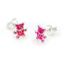 Orecchini bimba con orsetti in argento e smalto rosa 12,00 € Orecchini Kids