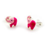 Orecchini bimba con elefantino rosa in argento 12,00 € Orecchini Kids