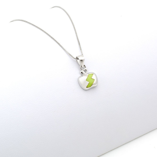 Collana con mela in argento 925 20,00 € Collane Kids