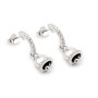 Zoppi Jewels|Orecchini con campanella in argento e pietre