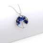 Collana albero della vita con lapis naturale 22,00 € Collane con gemme