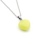 Cuore in pietra luminosa Nottilucente con catenina acciaio 12,00 € Collane con gemme