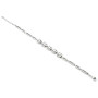 Zoppi Jewels|Bracciale in argento a catena zirconata e centrale princess