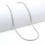 Collana a pallini diamantati in argento 55,00 € Collane Donna
