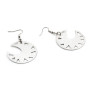 Zoppi Jewels|Orecchini pendenti in bronzo placcato oro bianco