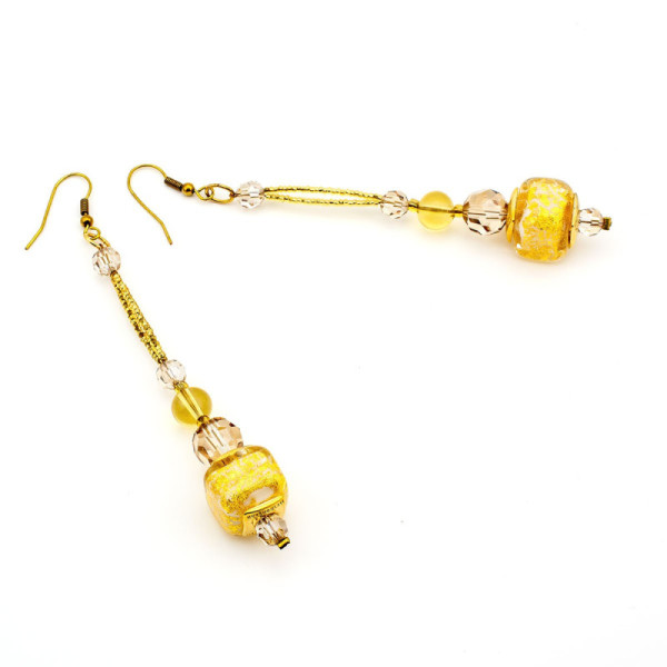 Zoppi Jewels|Orecchini pendenti con perle di murano