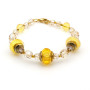 Zoppi Jewels:Bracciale con perle di murano oro