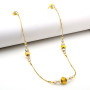 Collana lunga con perle di murano oro 80,00 € Promozioni