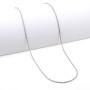 Catenina a funetta in oro bianco 18kt lunga 45cm 170,00 € Catene oro