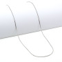 Catenina veneziana in oro bianco 45cm 260,00 € Catene oro