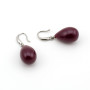 Zoppi Jewels|Orecchini a goccia col. vinaccia