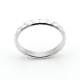 Zoppi Jewels:Fedina in argento rigata
