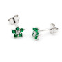 Orecchini con stella in argento e pietre verde smeraldo 18,00 € Orecchini Donna