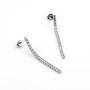 Orecchini Tennis con Zirconi Bianchi 2 mm in argento 925 25,00 € Orecchini Donna