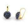 Orecchini monachella in oro 18kt con radici di zaffiro 1,00 € Orecchini con gemme
