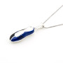 Scarpino calcio neroazzurro in argento 20,00 € Collane Uomo