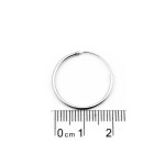 Zoppi jewels|Orecchini cerchietto 22 mm in argento 925|20,00 €