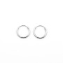 Orecchini cerchietto 12mm in argento 925 8,00 € Orecchini Donna