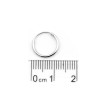 Orecchini cerchietto 12mm in argento 925 8,00 € Orecchini Donna