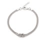 Bracciale con nodo in argento 25,00 € Bracciali Donna