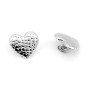 Zoppi Jewels|Orecchini cuore pitone in argento 925