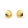 Orecchini bottone pitone in argento dorato 45,00 € Orecchini Donna