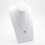 Zoppi Jewels:Collana con cuore blu zaffiro:38,00 €
