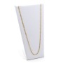 Catenina a maglia figaro 50cm in oro giallo 18kt 350,00 € Catene oro