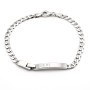 Zoppi Jewels:Bracciale grumetta con targhetta in argento 925:58,00 €